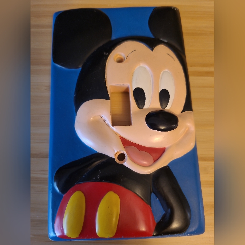 Mickey Mouse Light Switch Disney